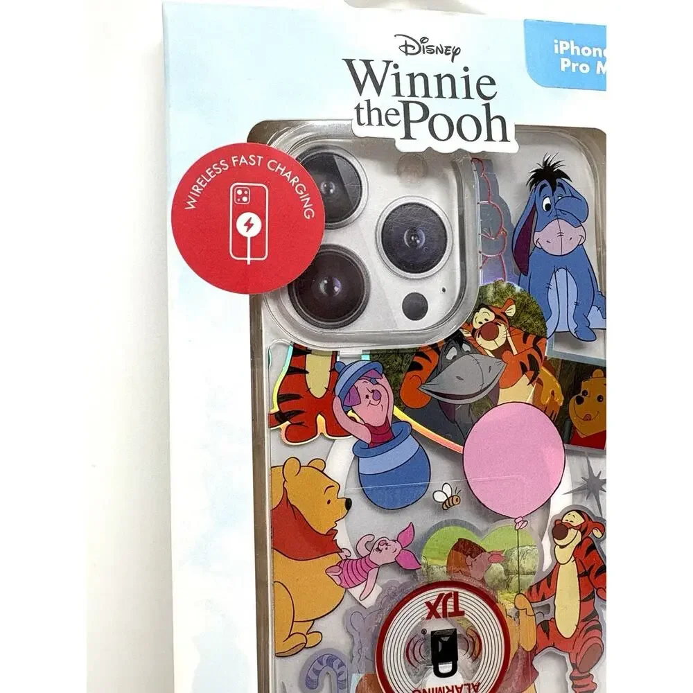 Disney Winnie the Pooh Tigger Eeyore Piglet iPhone 15 Pro Max Case Skinny Dip